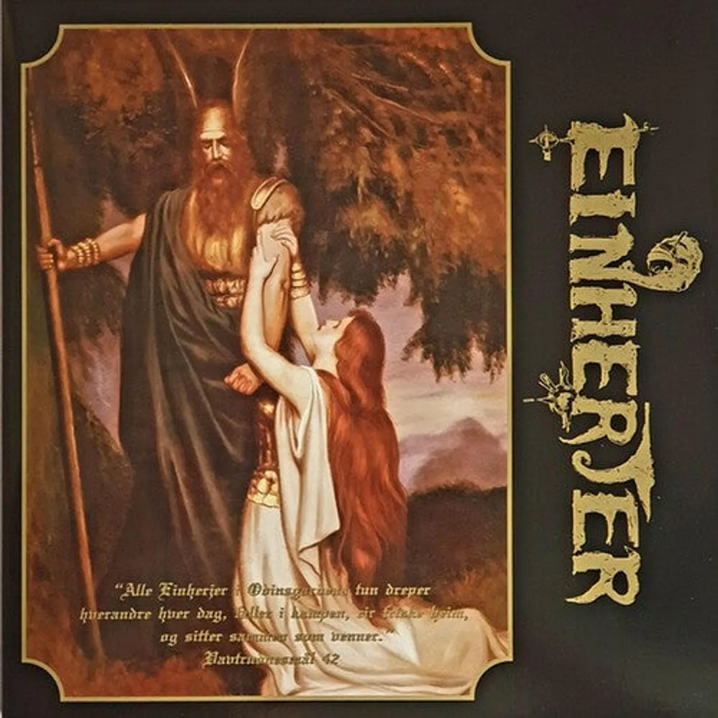 Einherjer LP Vinyl - Aurora Borealis / Leve Vikinganden (Ltd)