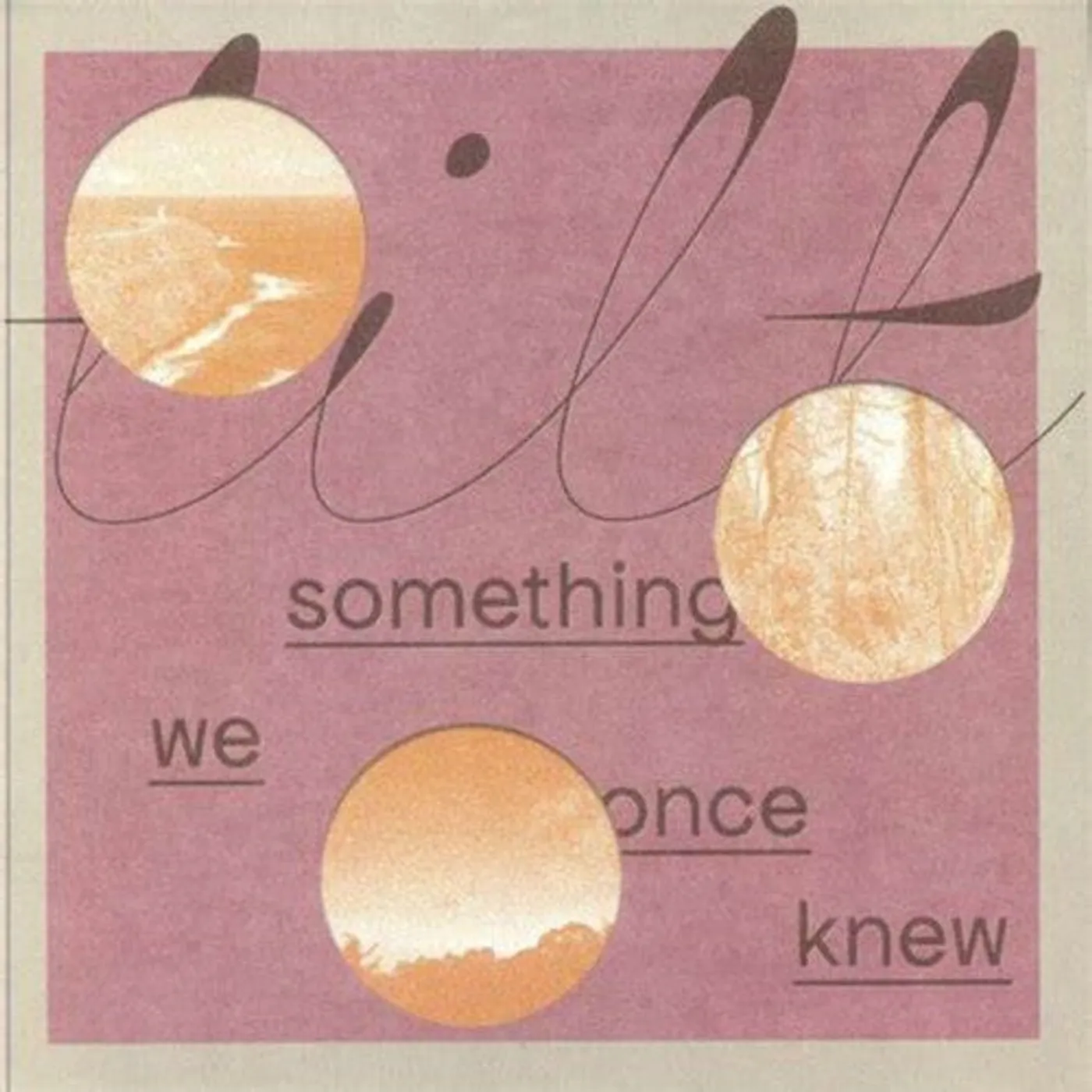 Tilt LP Vinyl - Something We Once Knew (Dlcd)