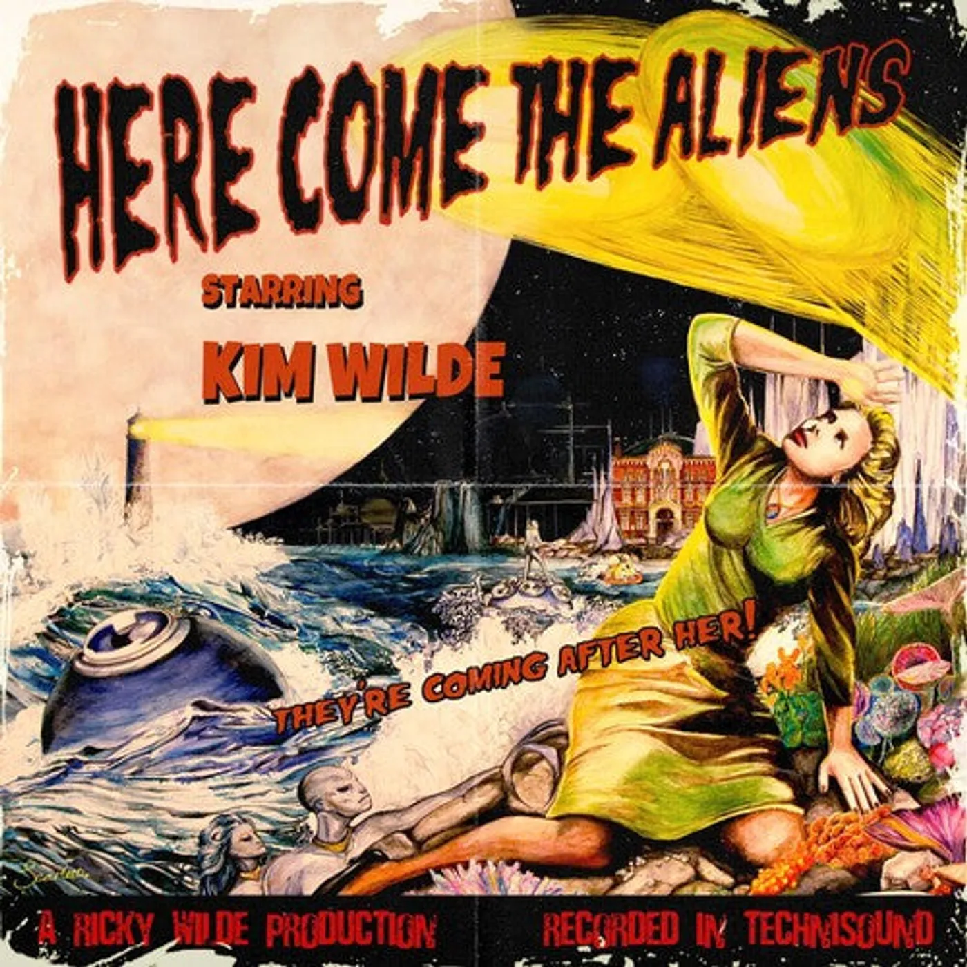 Kim Wilde LP Vinyl - Here Come The Aliens