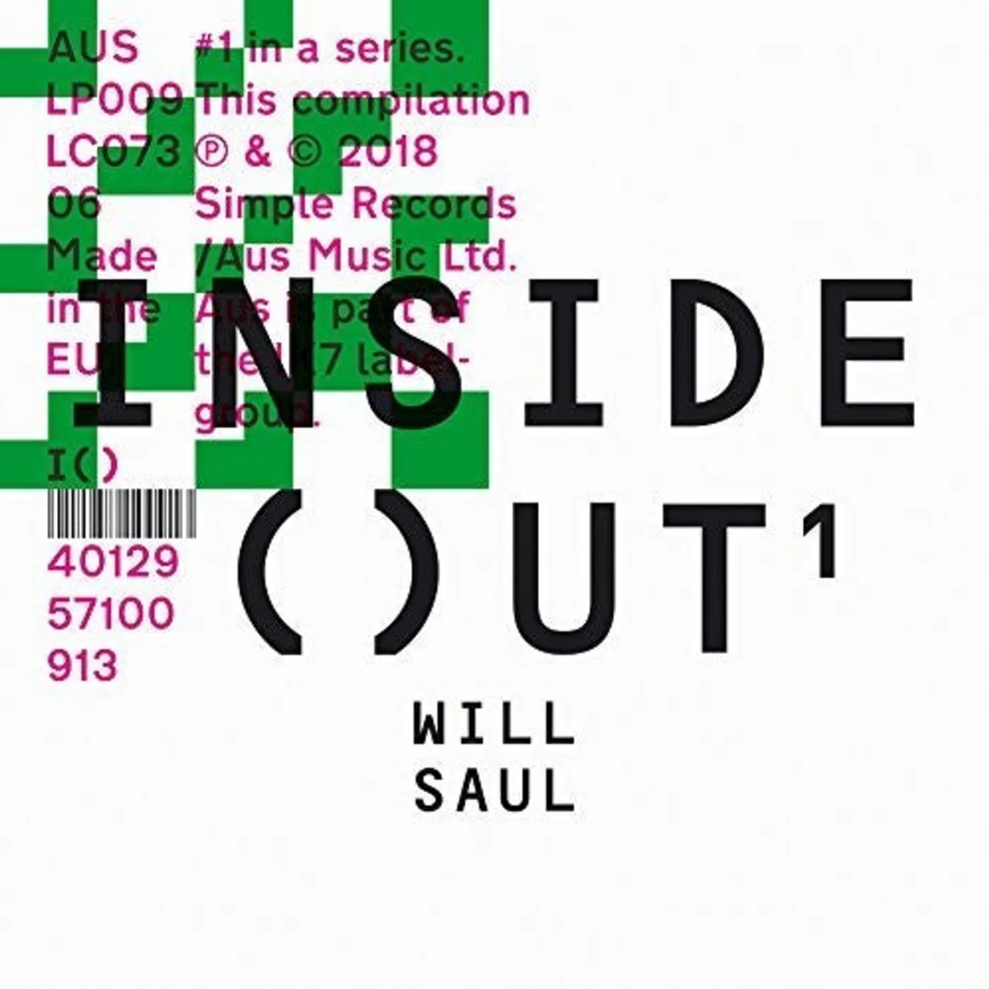 Will Saul LP Vinyl - Inside Out