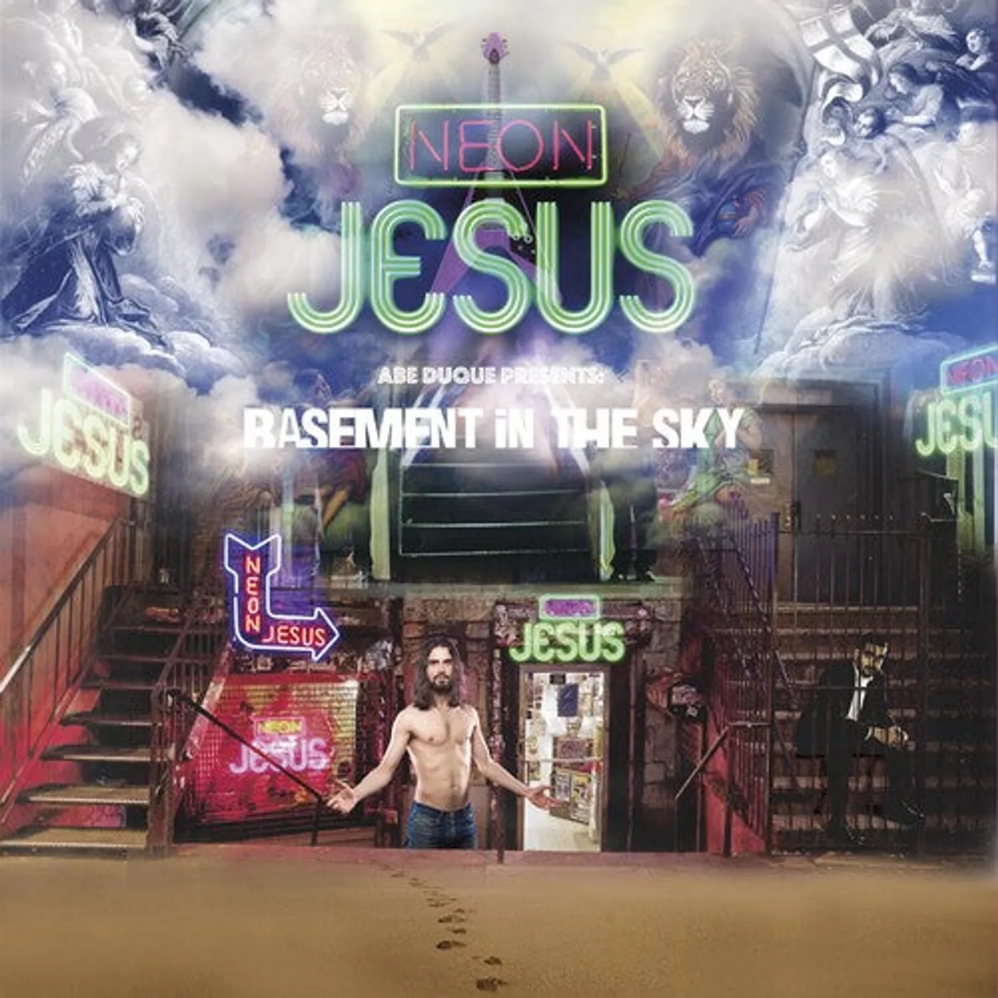 Neon Jesus LP Vinyl - Basement In The Sky