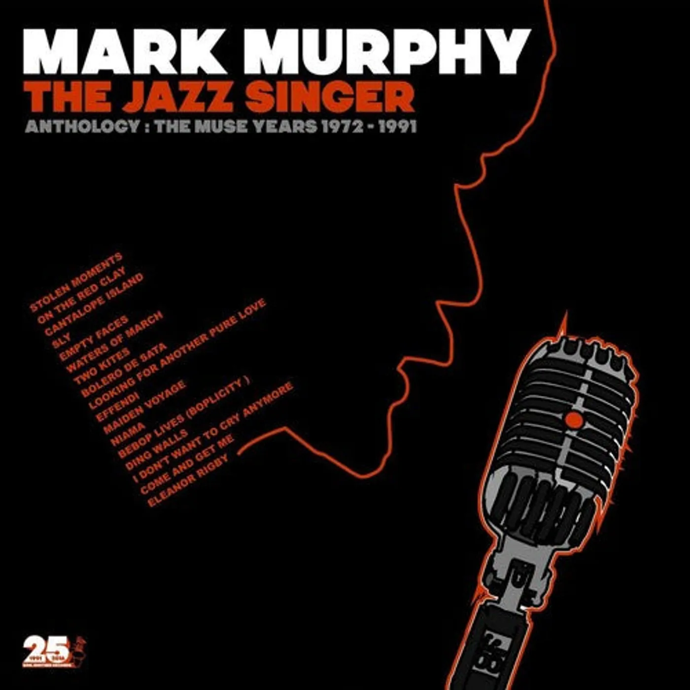 Mark Murphy LP Vinyl - Jazz Singer Anthology: Muse Years 1973-1991 (Uk)