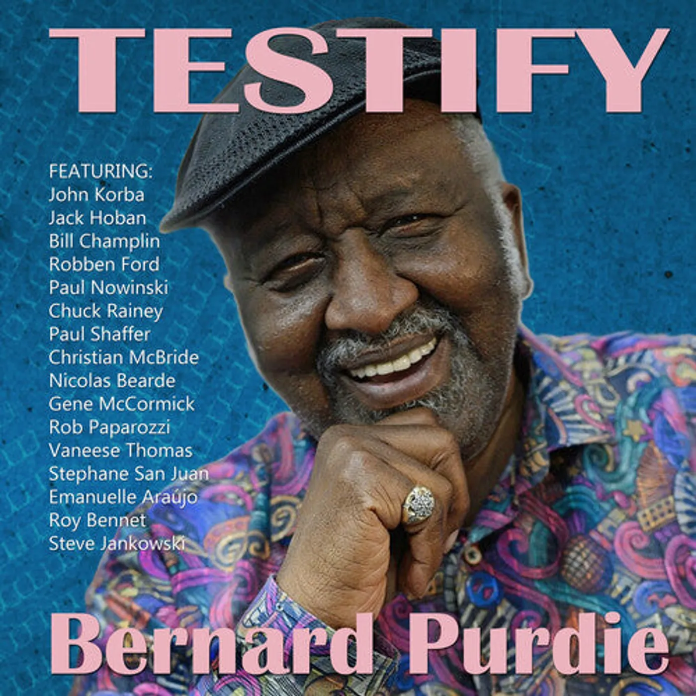Bernard Purdie LP Vinyl - Testify
