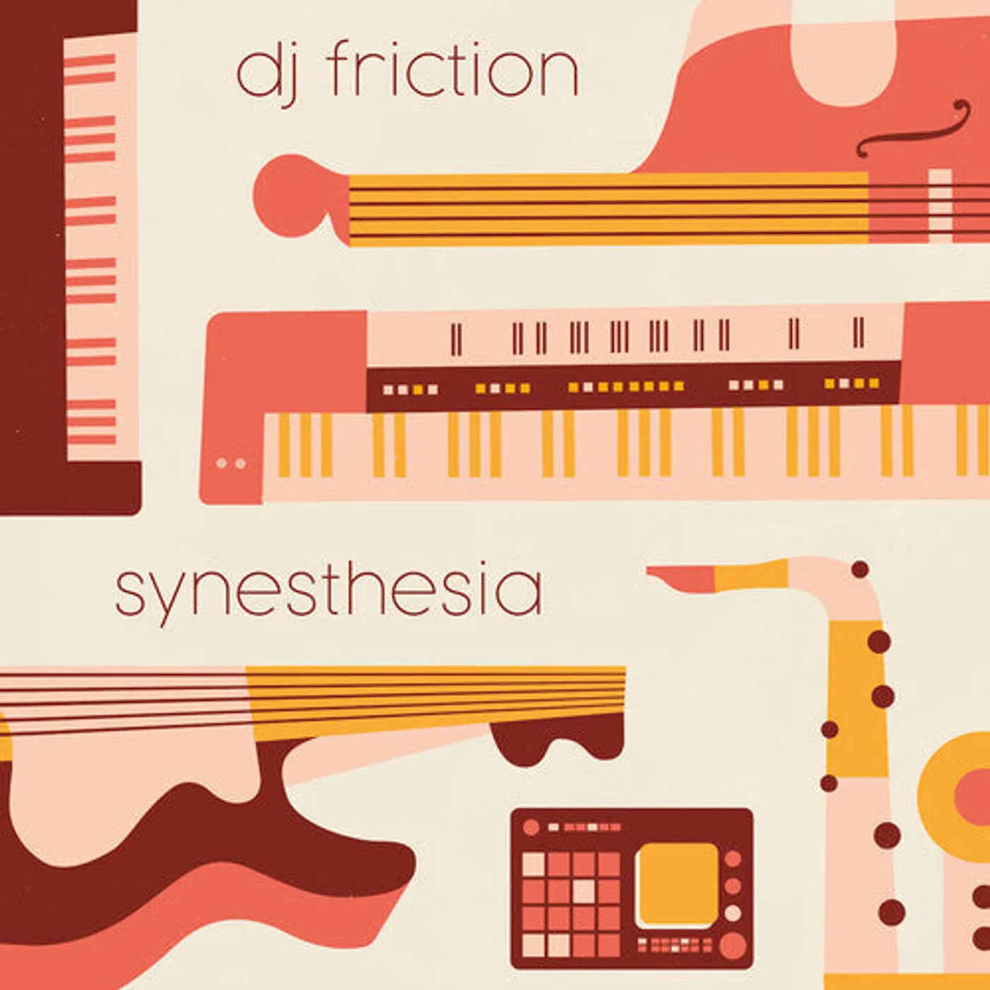Dj Friction LP Vinyl - Synesthesia