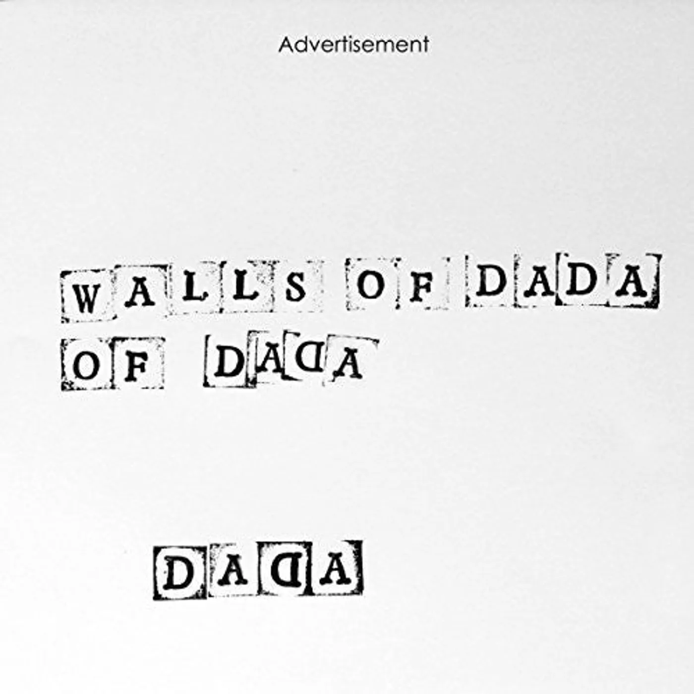 Walls Of Dada LP Vinyl - Walls Of Dada (Uk)