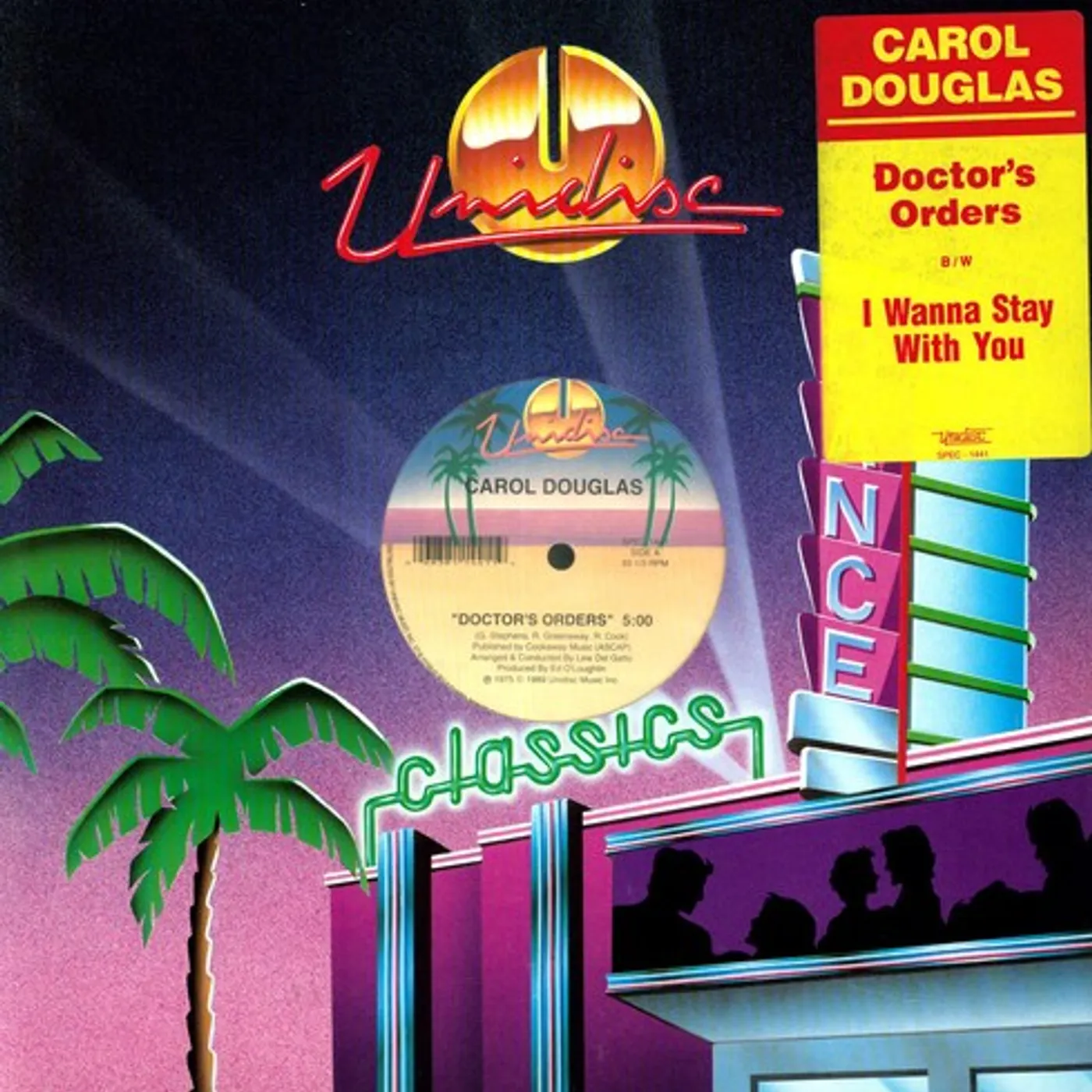 Carol Douglas LP Vinyl - Doctors Orders (Can)