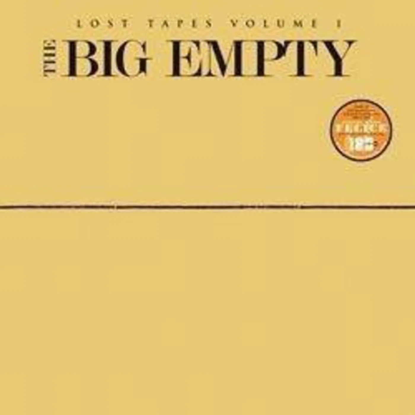 Simone Felice LP Vinyl - Big Empty: Lost Tapes I & Ii (Ogv)