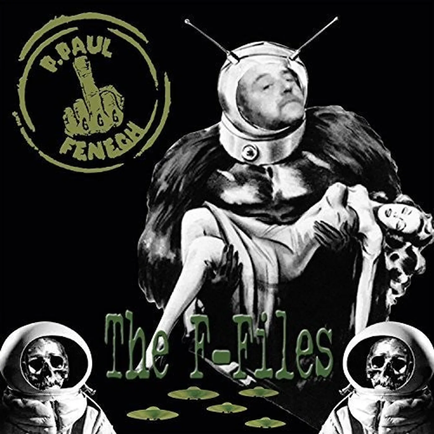P. Paul Fenech LP Vinyl - F-Files (Ogv)
