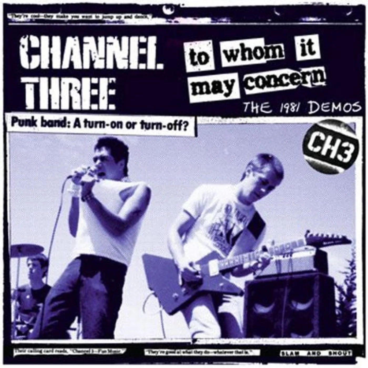Channel 3 LP Vinyl - To Whom It May Concern