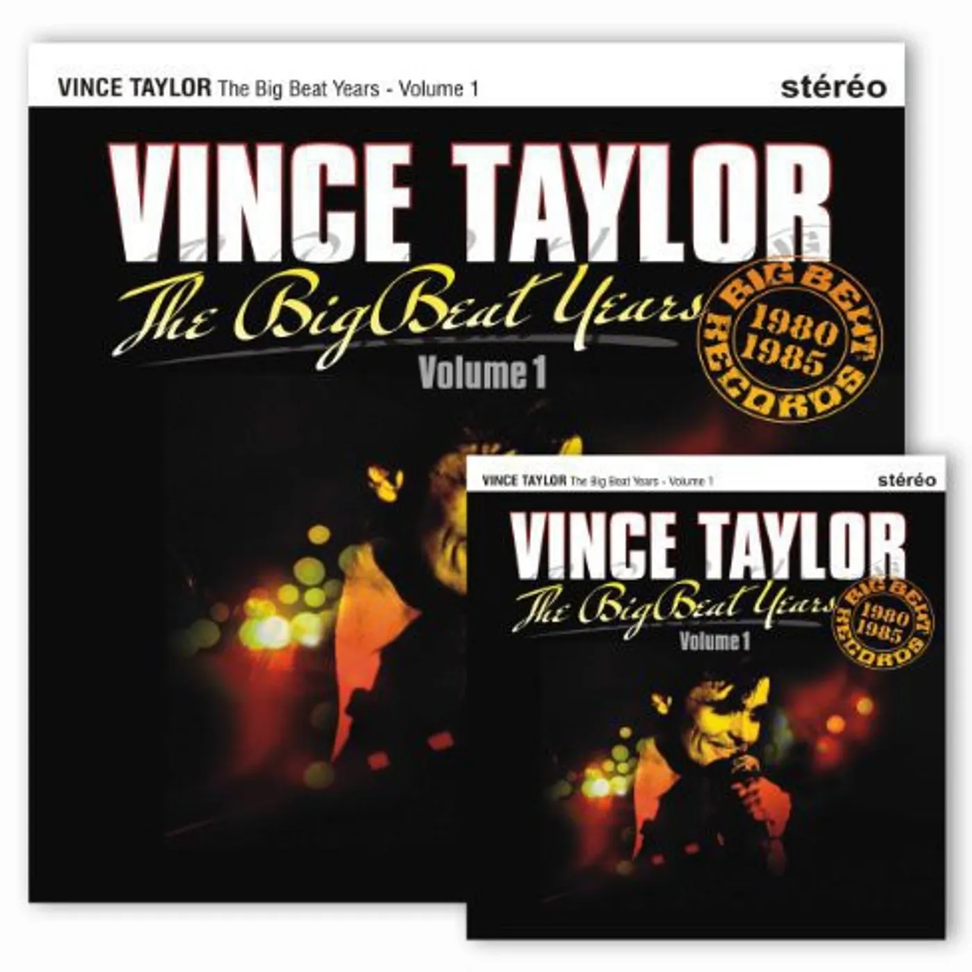 Vince Taylor LP Vinyl - The Big Beat Years 1 (Can)