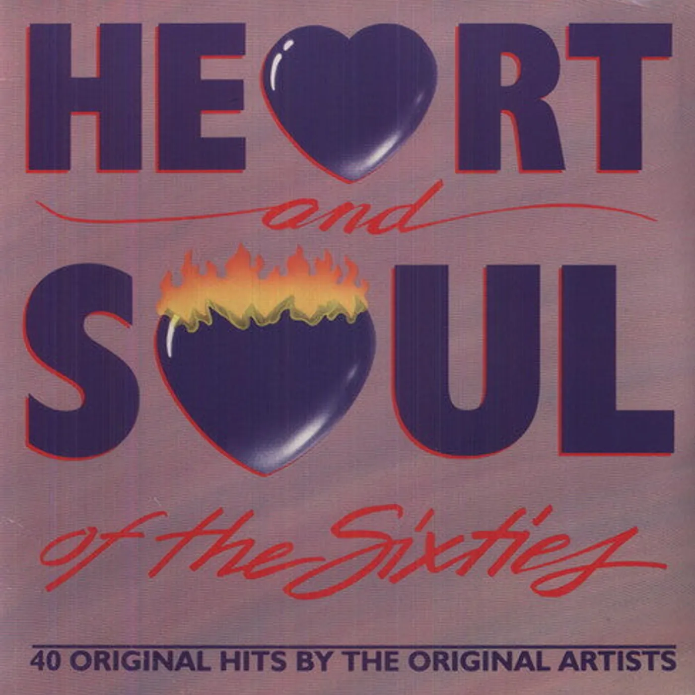 Heart & Soul Of The 60'S LP Vinyl - 40 Tracks