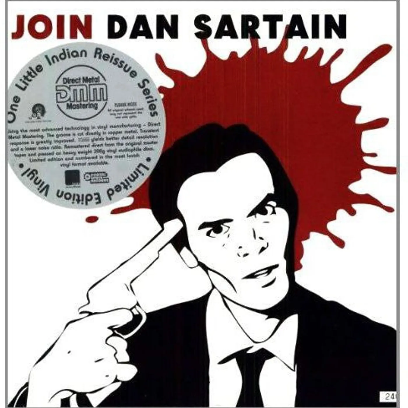 Dan Sartain LP Vinyl - Join Dan Sartain (Uk)