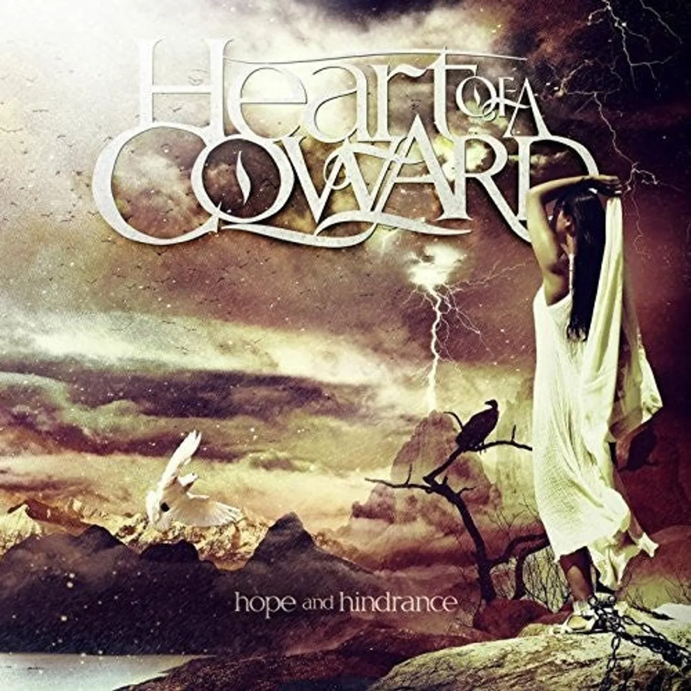 Heart Of A Coward LP Vinyl - Hope & Hindrance (Uk)