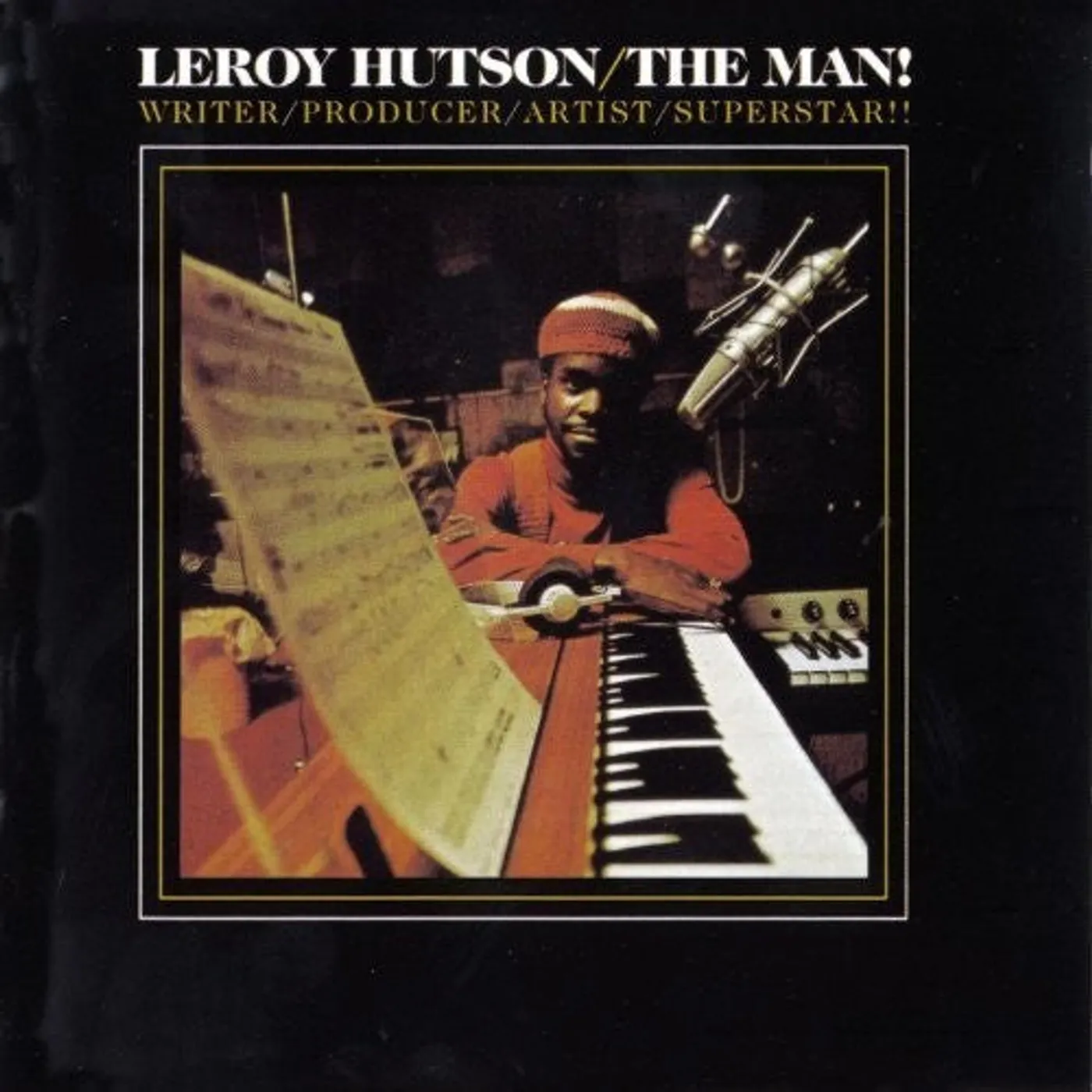Leroy Hutson LP Vinyl - Man (Uk)