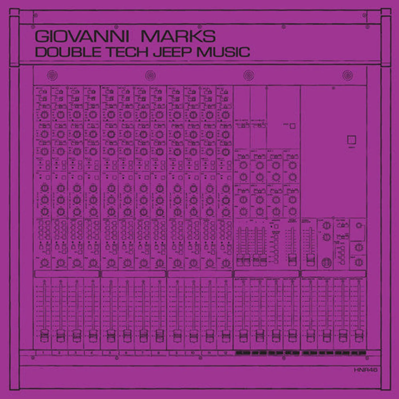 Giovanni Marks LP Vinyl - Double Tech Jeep Music (10In)