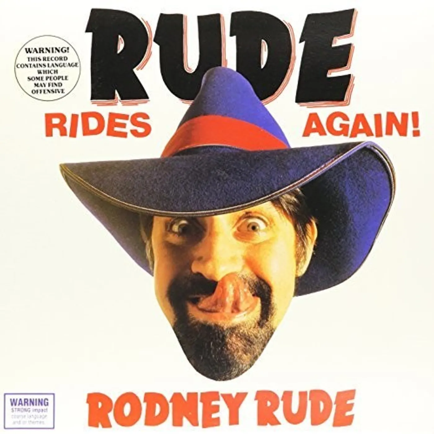 Rodney Rude LP Vinyl - Rude Rides Again (Aus)