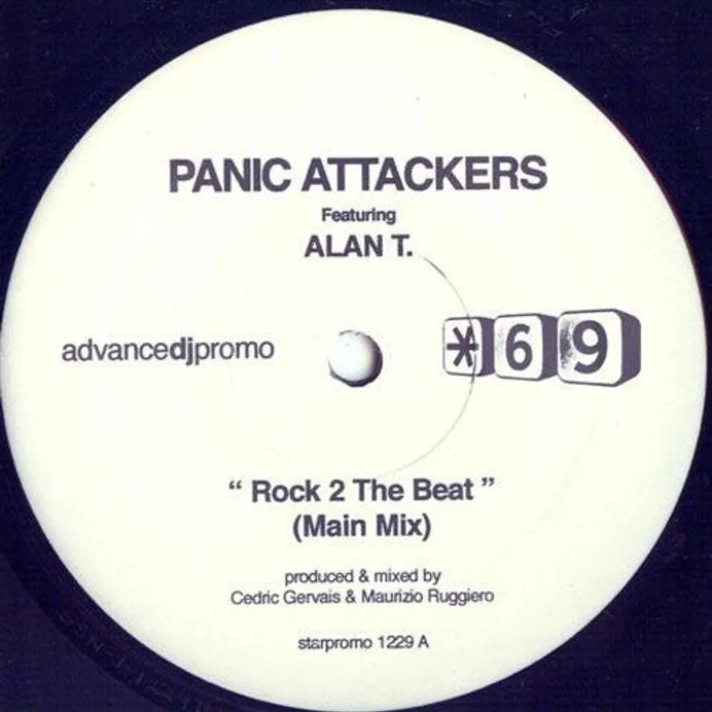 Panic Attackers  LP Vinyl - Rock To The Beat