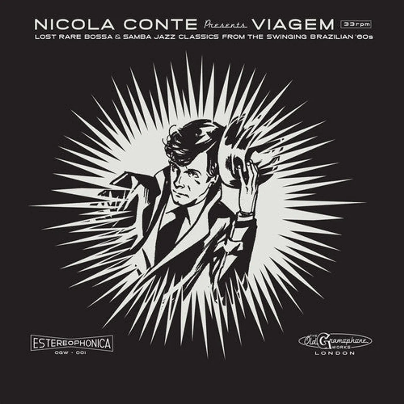 Nicola Conte LP Vinyl - Viagem V.2 (10In)