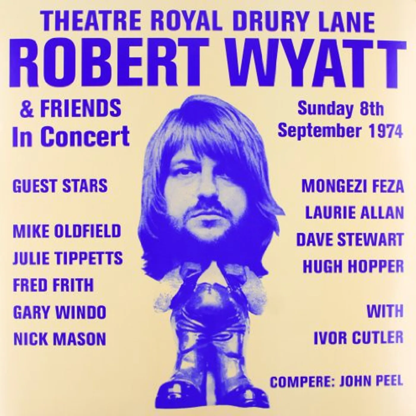Robert Wyatt LP Vinyl - Theatre Royal Drury Lane 8Th September 1974 (Uk)