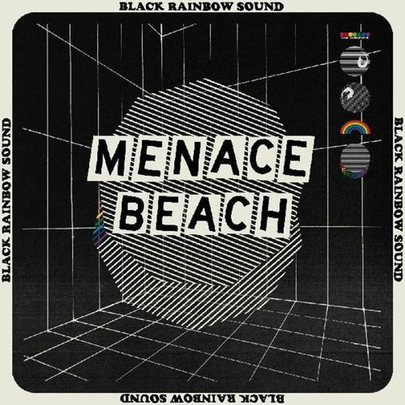 Menace Beach LP Vinyl - Black Rainbow Sound (Wht)