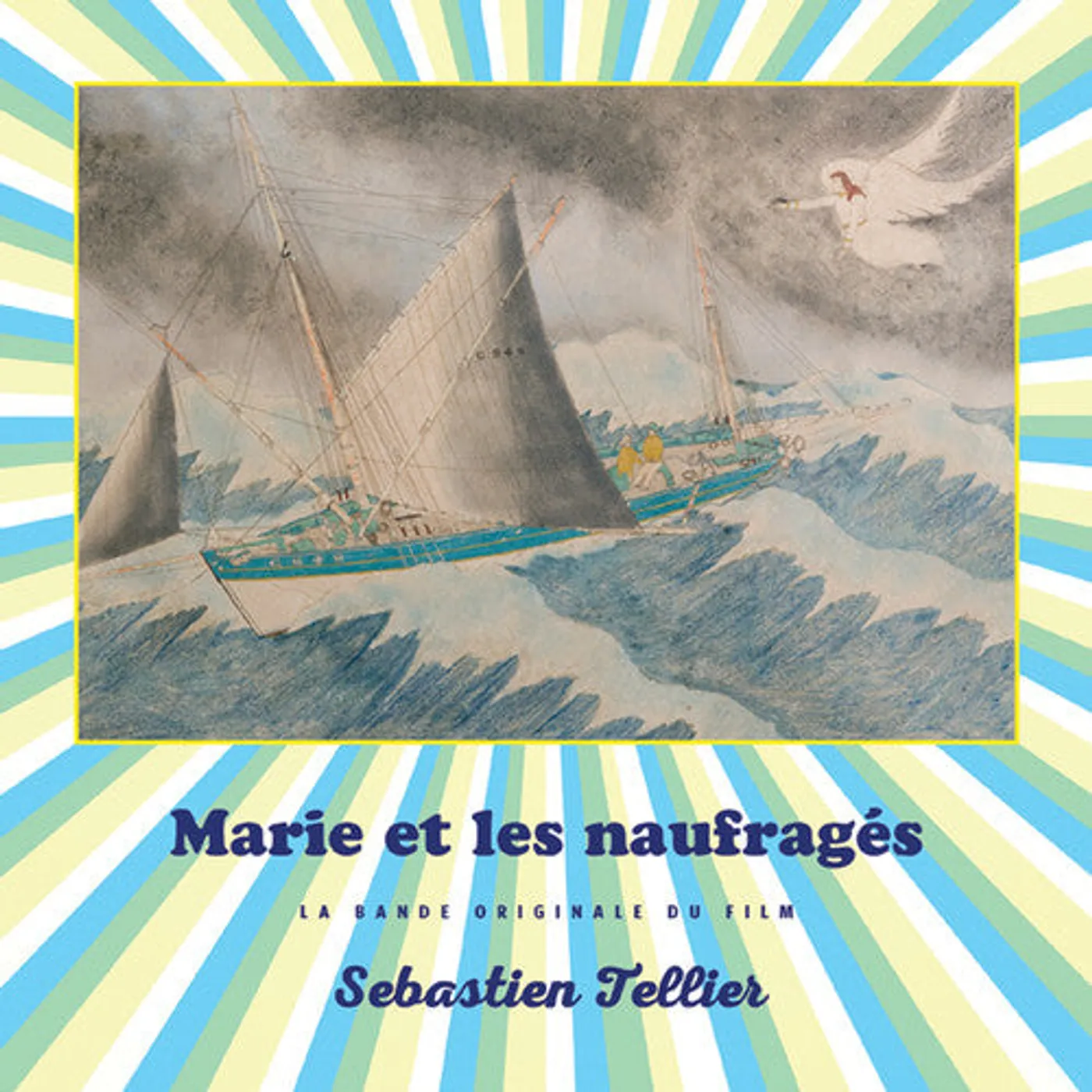 Sebastien Tellier LP Vinyl - Marie Et Les Naufragis - Original Soundtrack