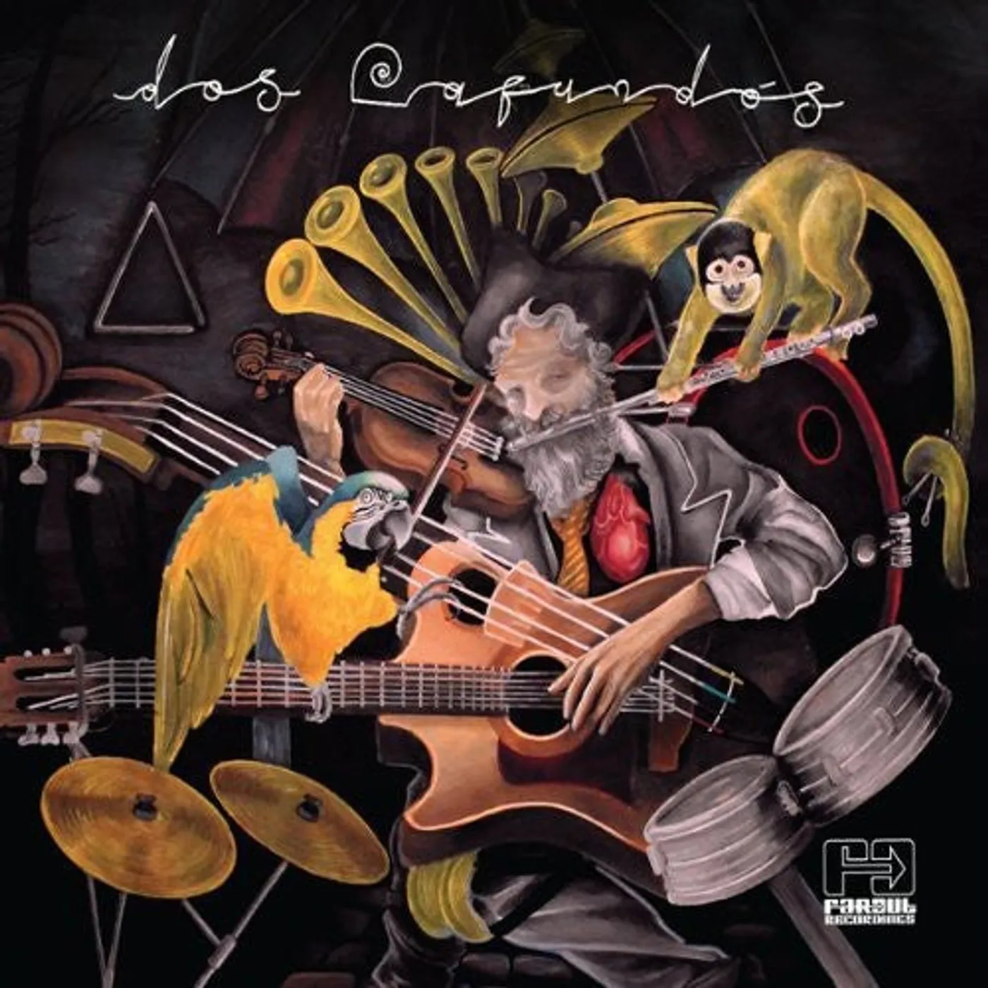 Dos Cafundós LP Vinyl - Capitao Coracao