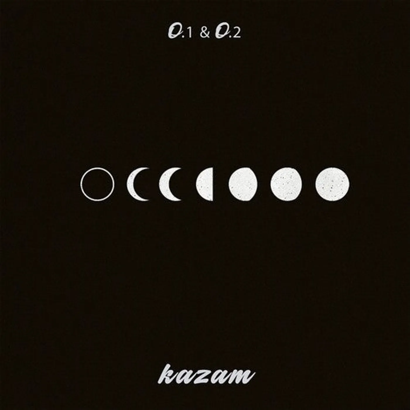 Kazam LP Vinyl - 0.1 & 0.2 - Glow In The Dark