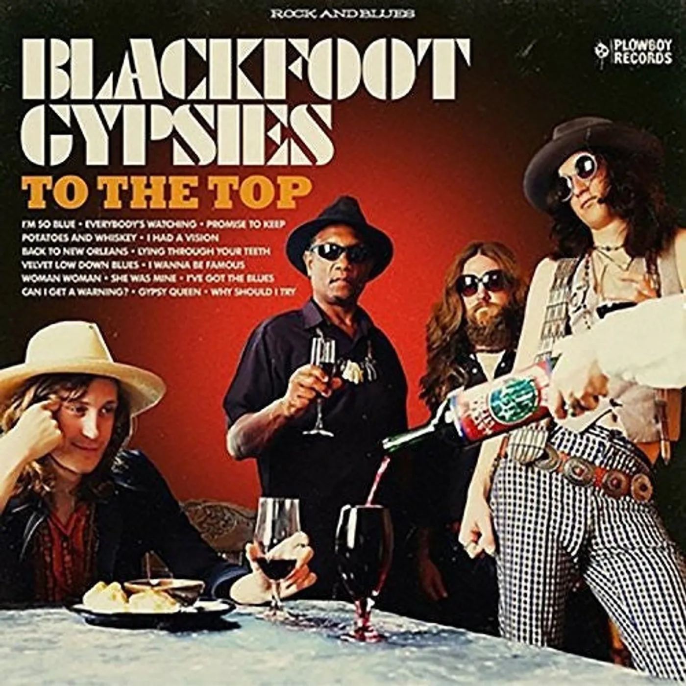 Blackfoot Gypsies LP Vinyl - To The Top