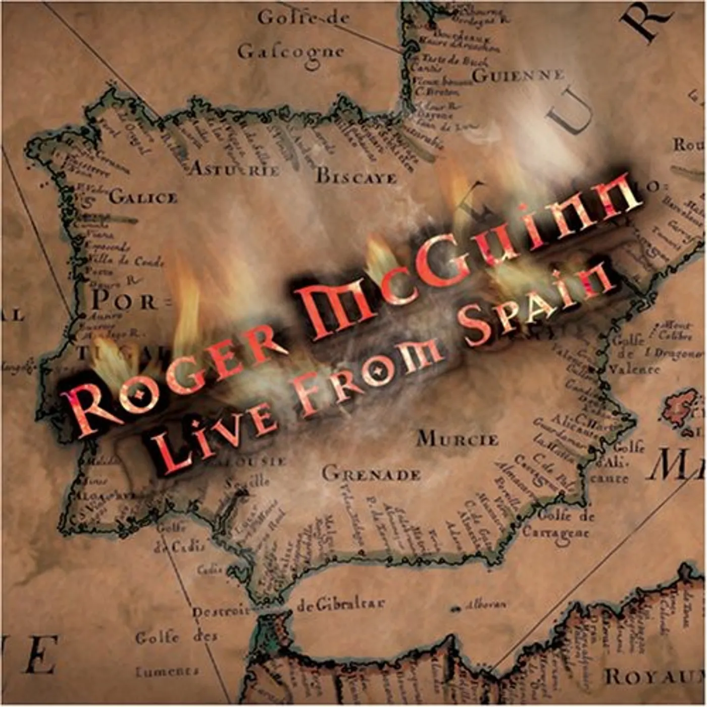 Roger McGuinn LP Vinyl - Live From Spain
