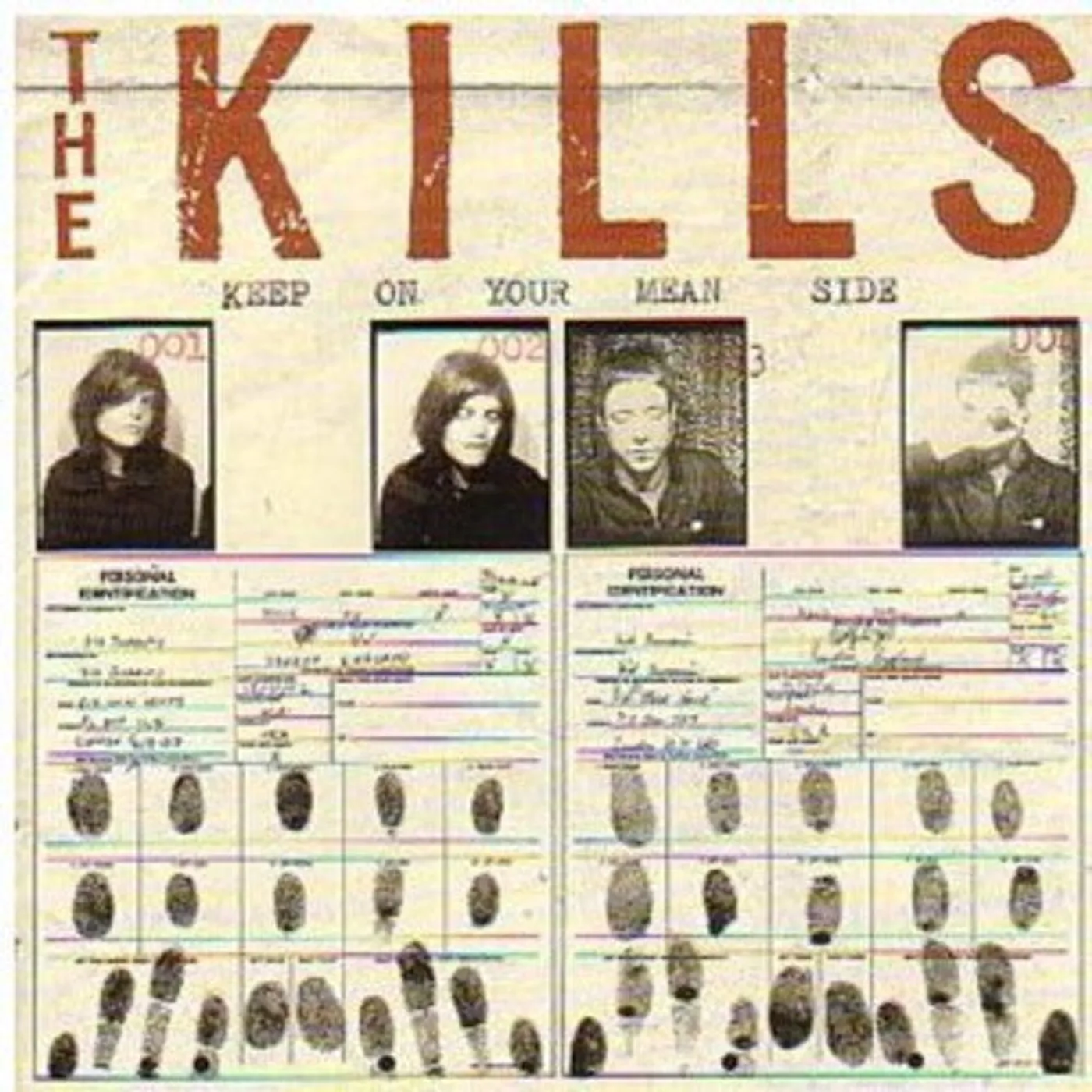 The Kills LP Vinyl - Keep On Your Mean Side
