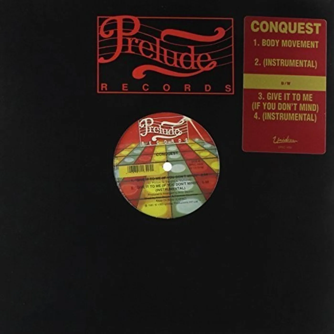 Conquest LP Vinyl - Body Movement (Can)