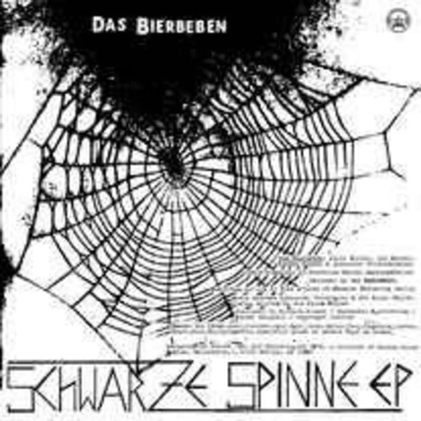 Das Bierbeben LP Vinyl - Schwarze Spinne (10In)