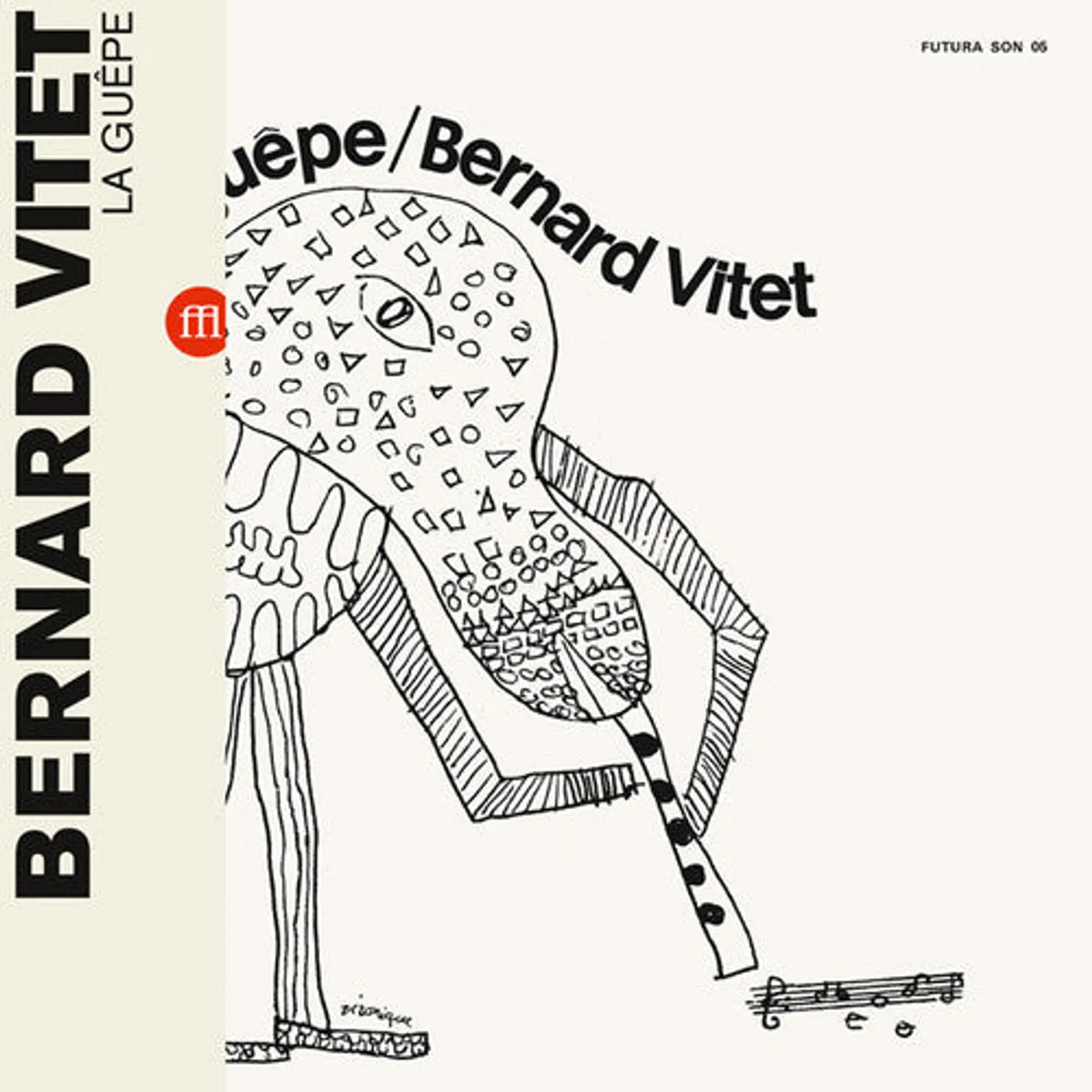 Bernard Vitet LP Vinyl - La Guepe