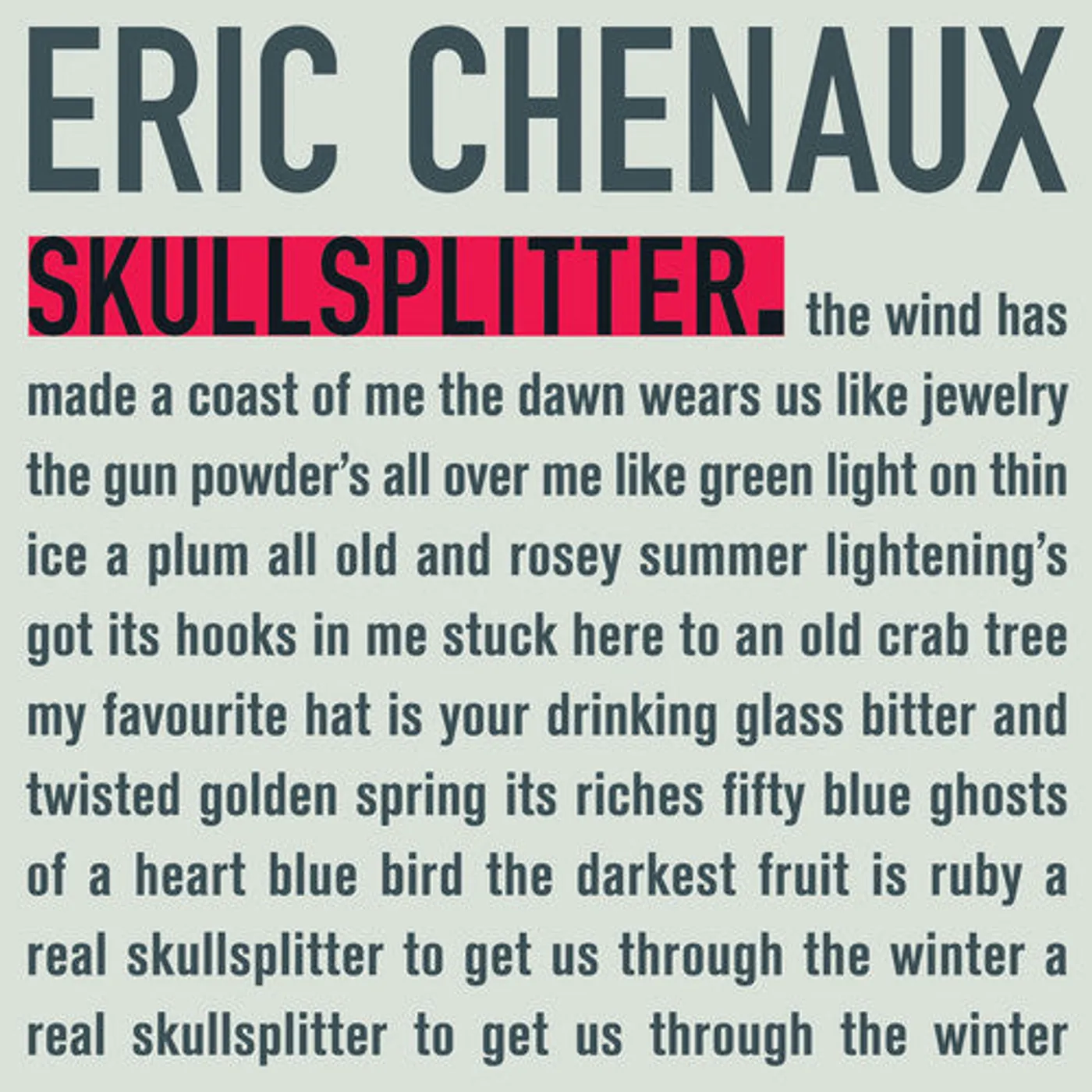 Eric Chenaux LP Vinyl - Skullsplitter (Ogv) (Dlcd)