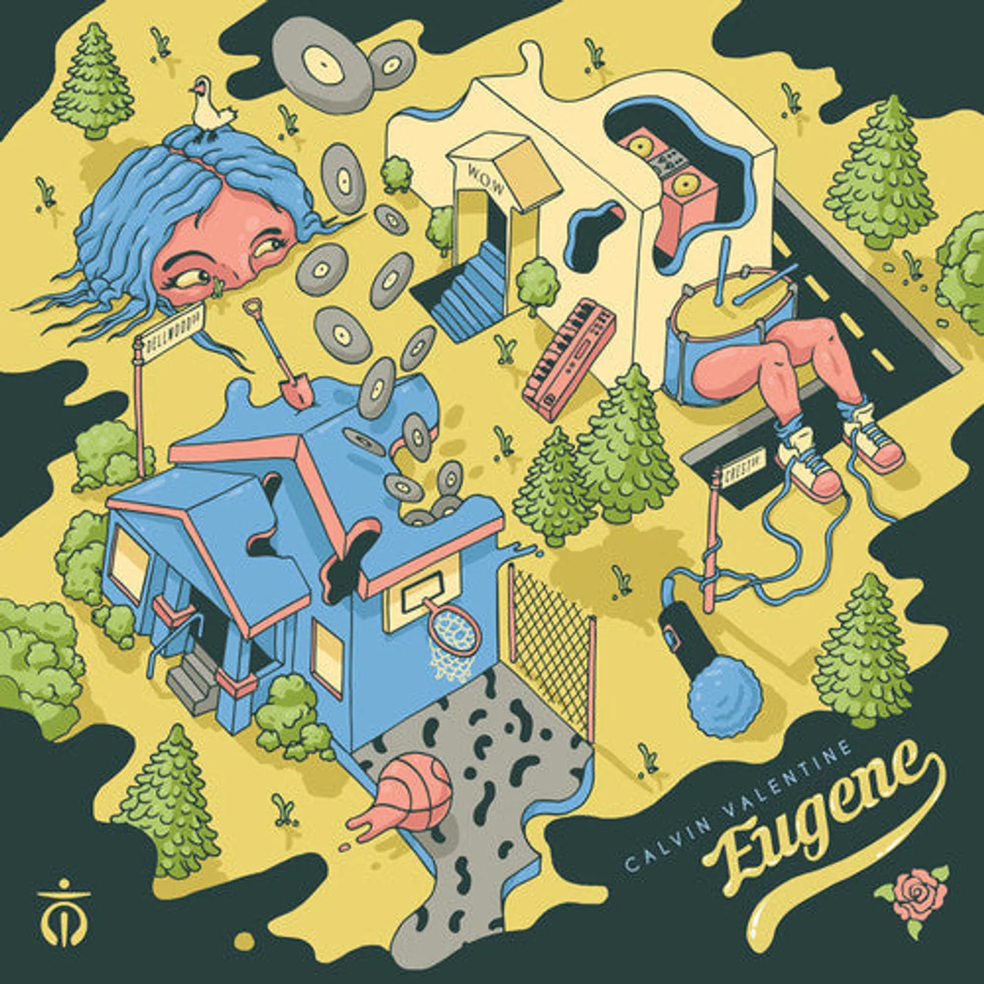 Calvin Valentine LP Vinyl - Eugene