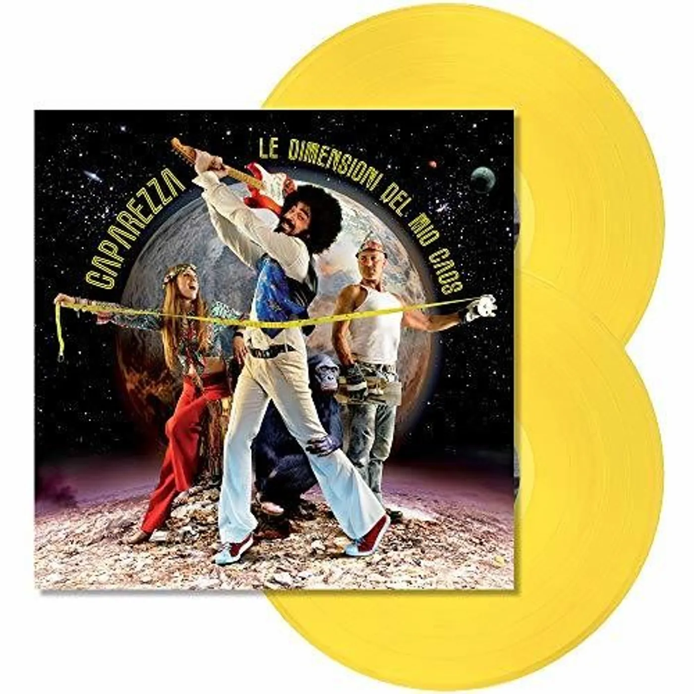 Caparezza LP Vinyl - Le Dimensioni Del Mio Caos (Coloured Vinyl) (Ylw) (Ita)