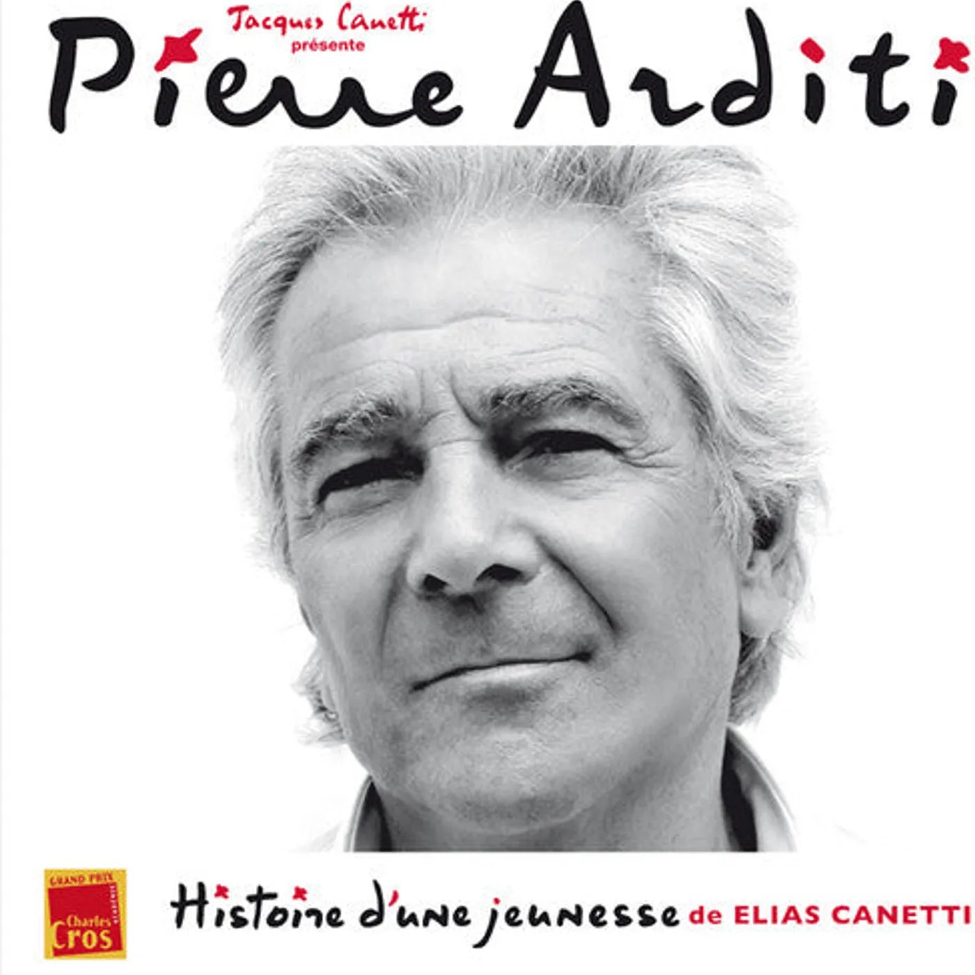 Pierre Arditi LP Vinyl - Histoire D'Une Jeunesse (De Elias Canetti)