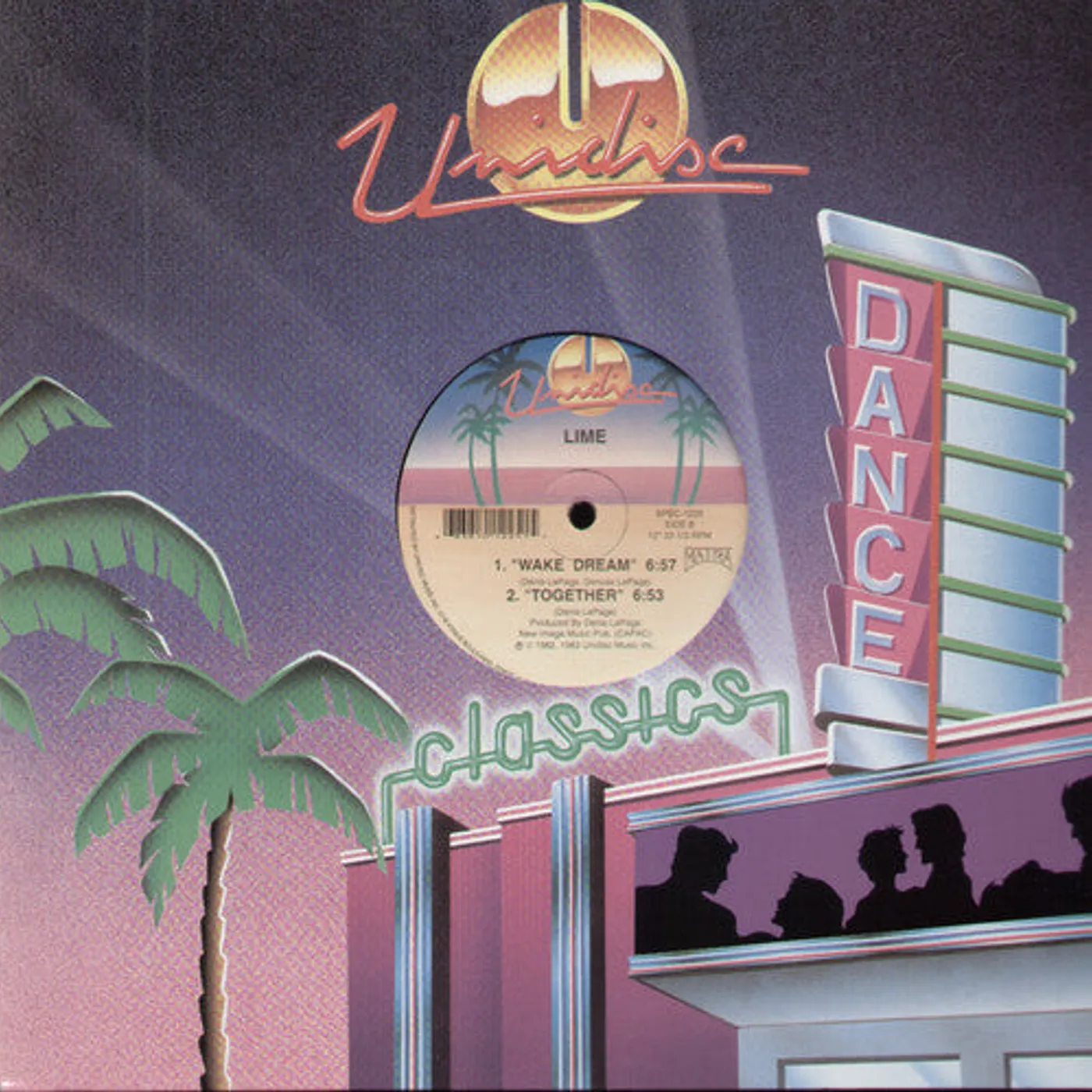 Lime LP Vinyl - Mega-Mix/Wake Dream (Can)