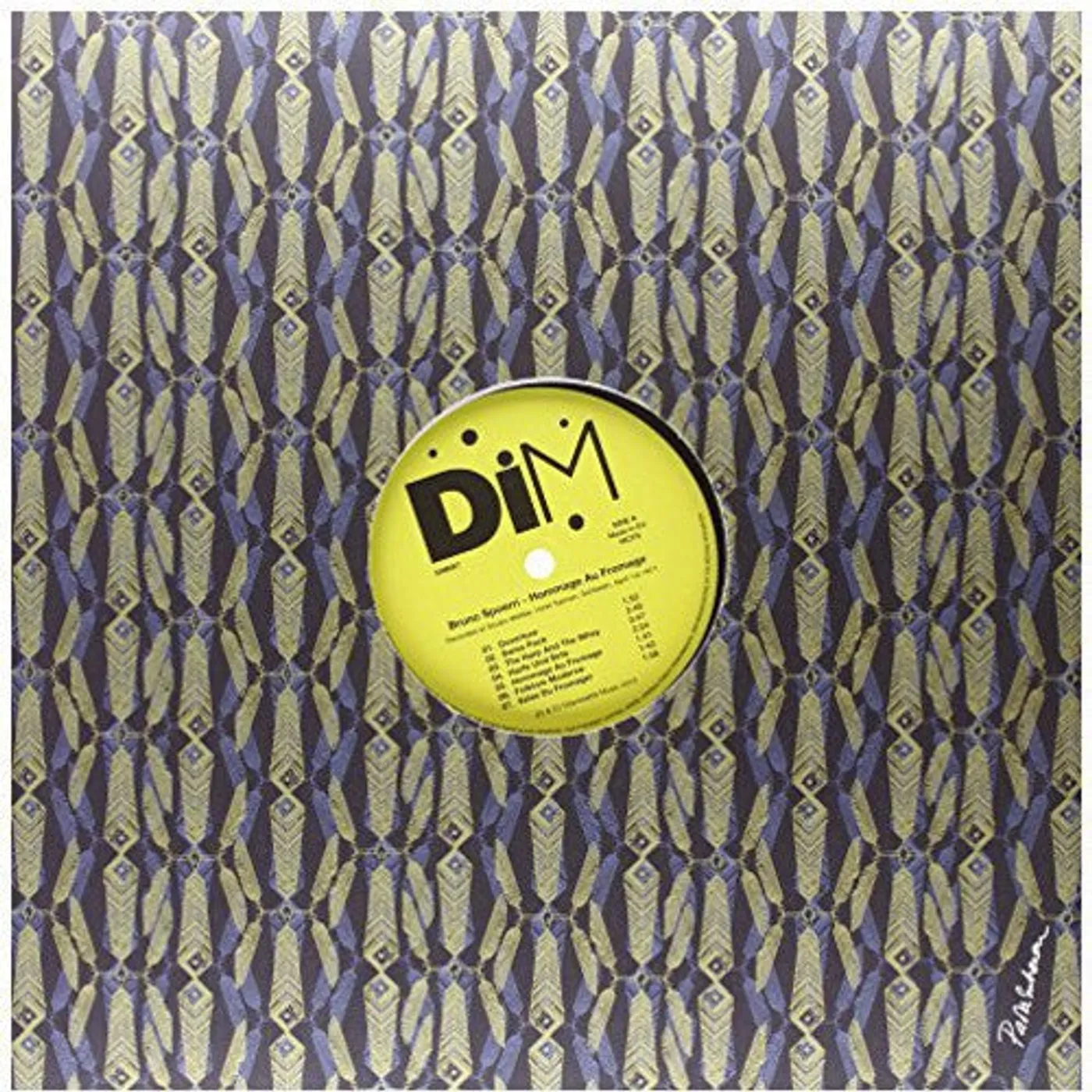 Bruno Spoerri LP Vinyl - Hommage Au Fromage/Hollingsville (Uk)