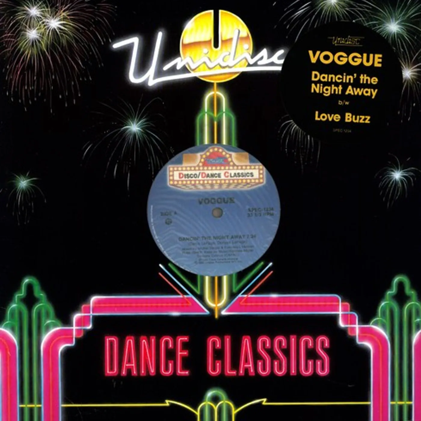 Voggue LP Vinyl - Dancin The Night Away (Can)