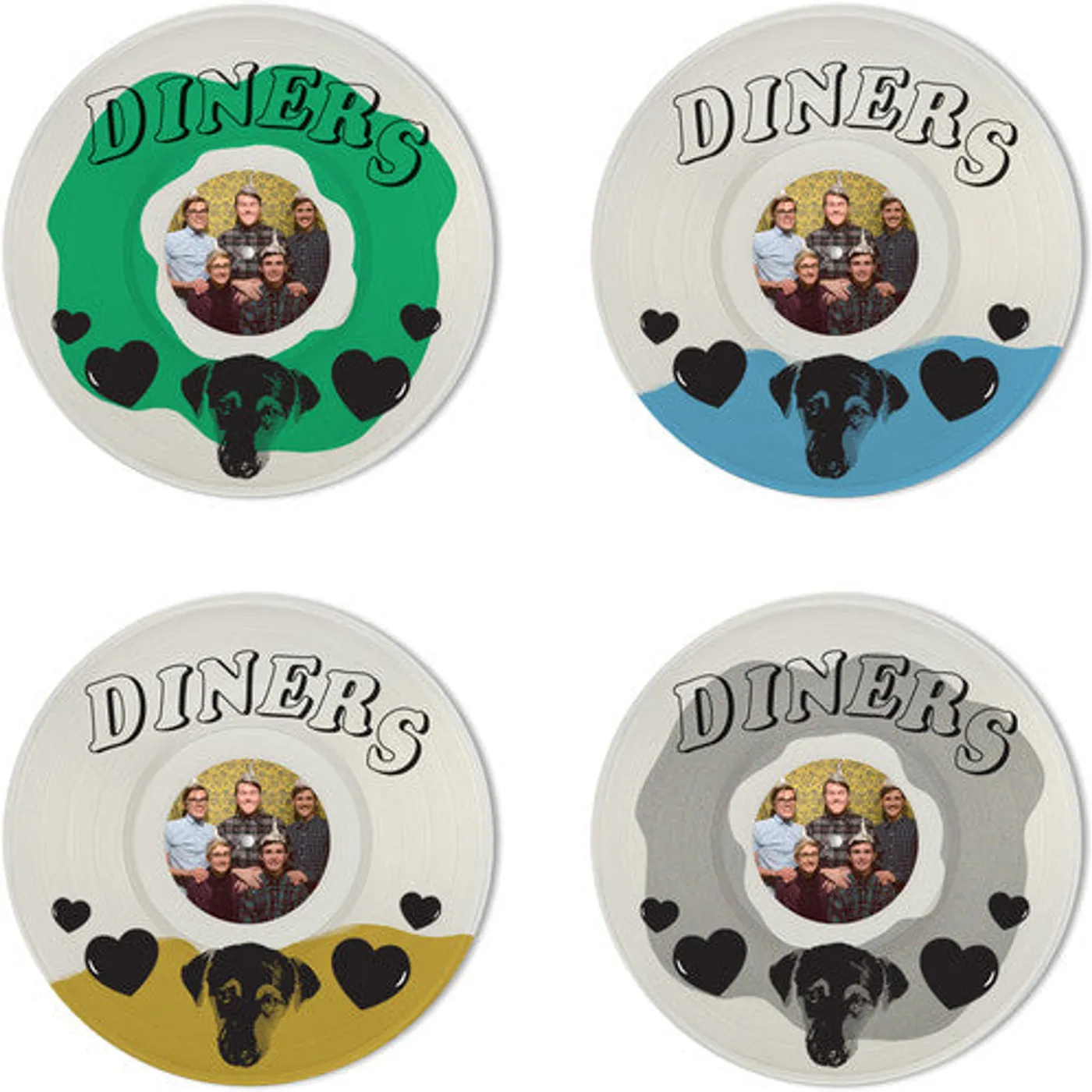 Diners LP Vinyl - Throw Me A Ten (Cvnl)