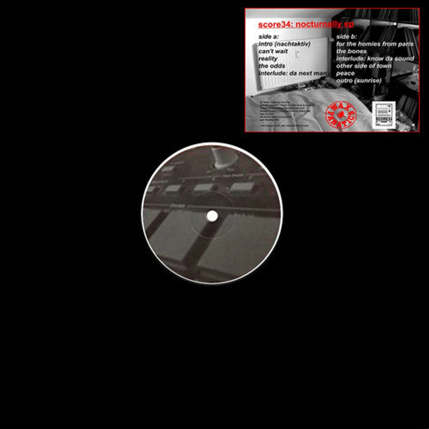 Score34 LP Vinyl - Nocturnally (Ep)