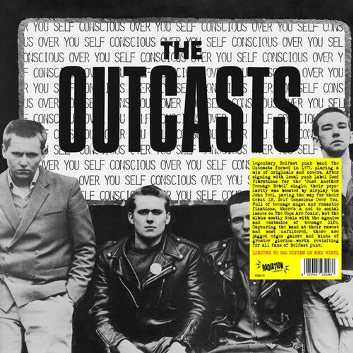 Outcasts LP Vinyl - Self Conscious Over You