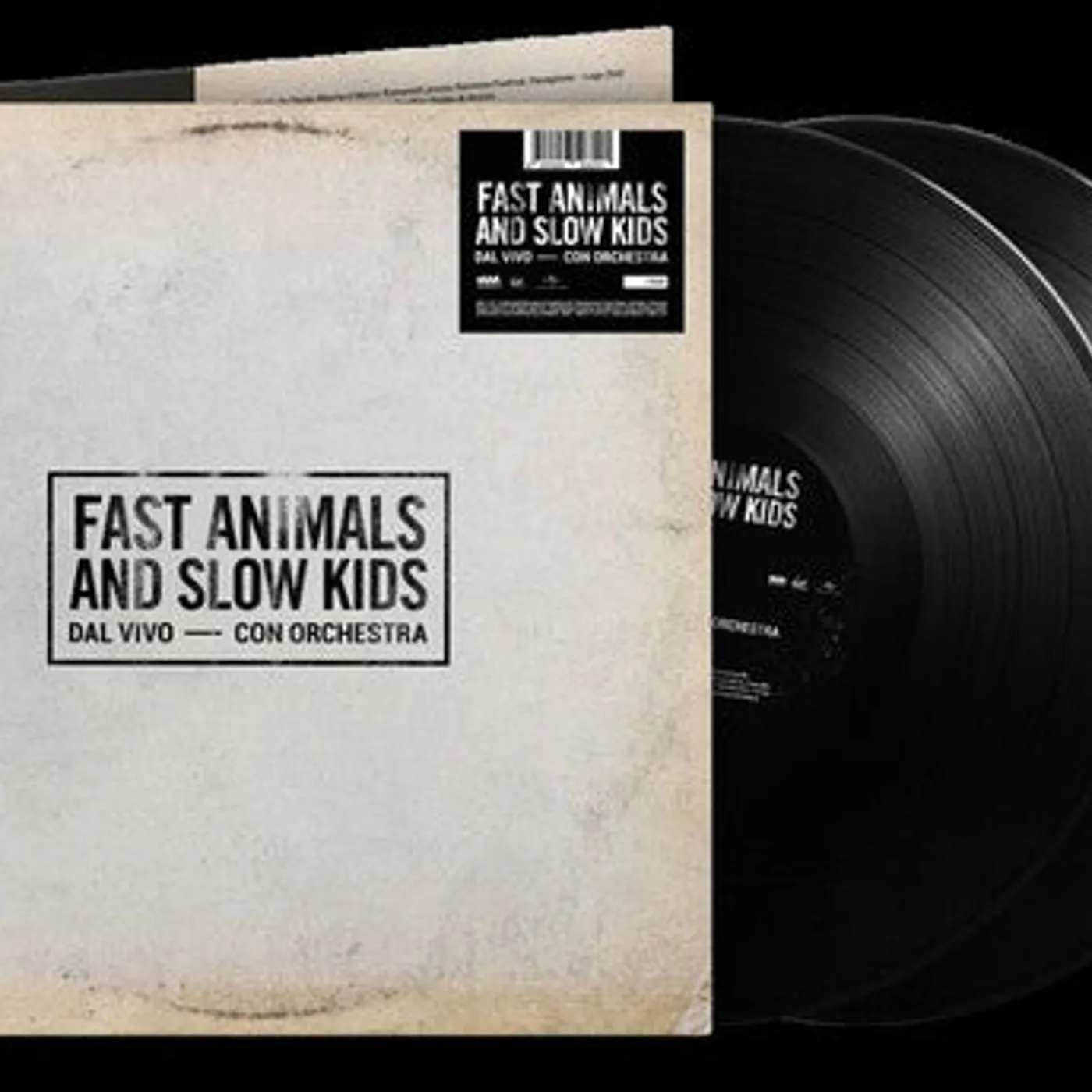 Fast Animals and Slow Kids LP Vinyl - Dal Vivo Con Orchestra (Ita)