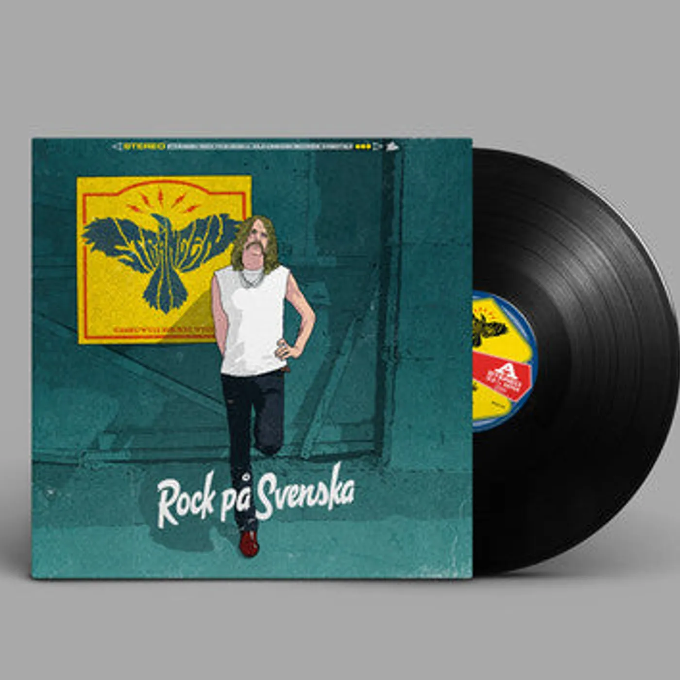 Strängen LP Vinyl - Rock Pa Svenska