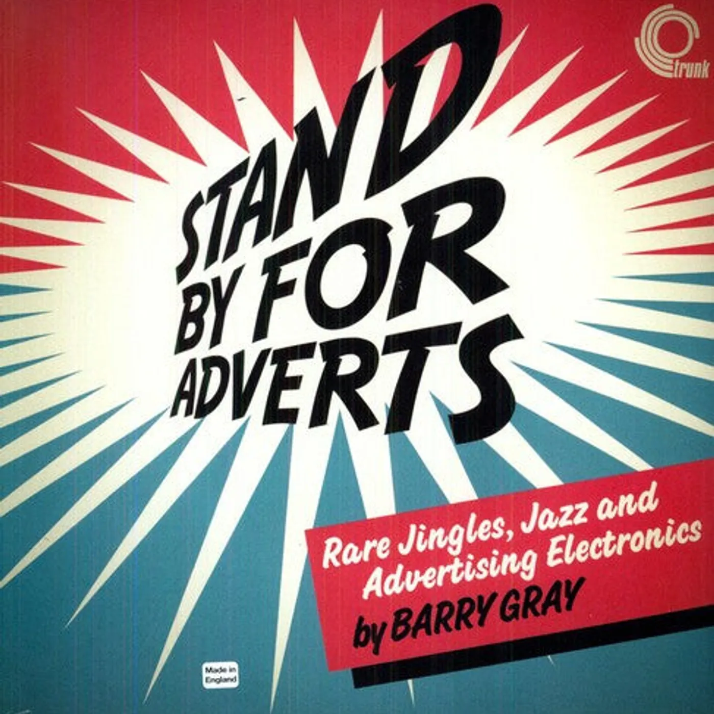 Barry Gray LP Vinyl - Stand By For Adverts: Rare Jazz, Jingles &