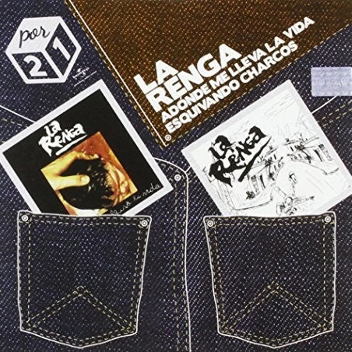 La Renga LP Vinyl - Adonde Me Lleva La Vida (Arg)