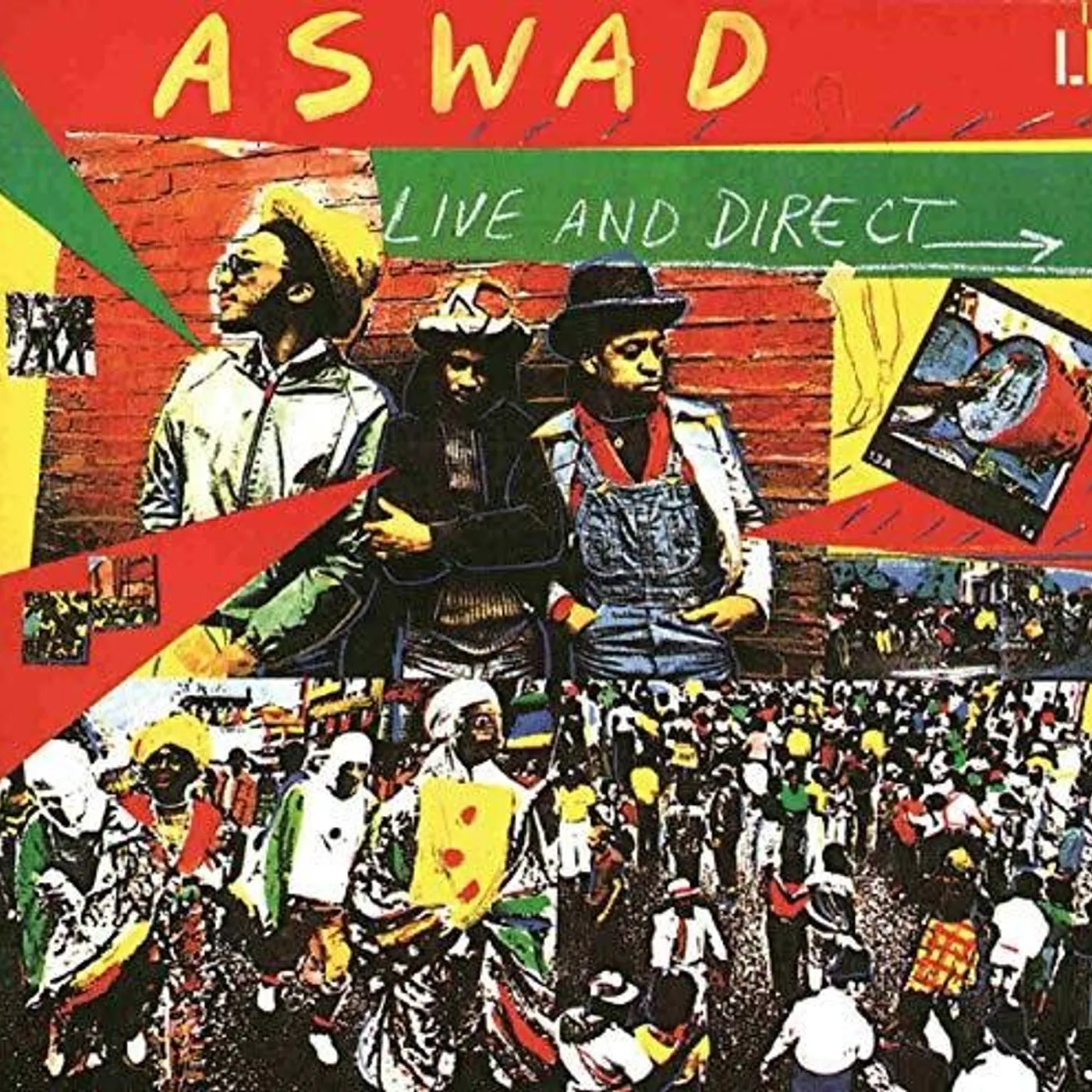 Aswad LP Vinyl - Live & Direct (Hol)