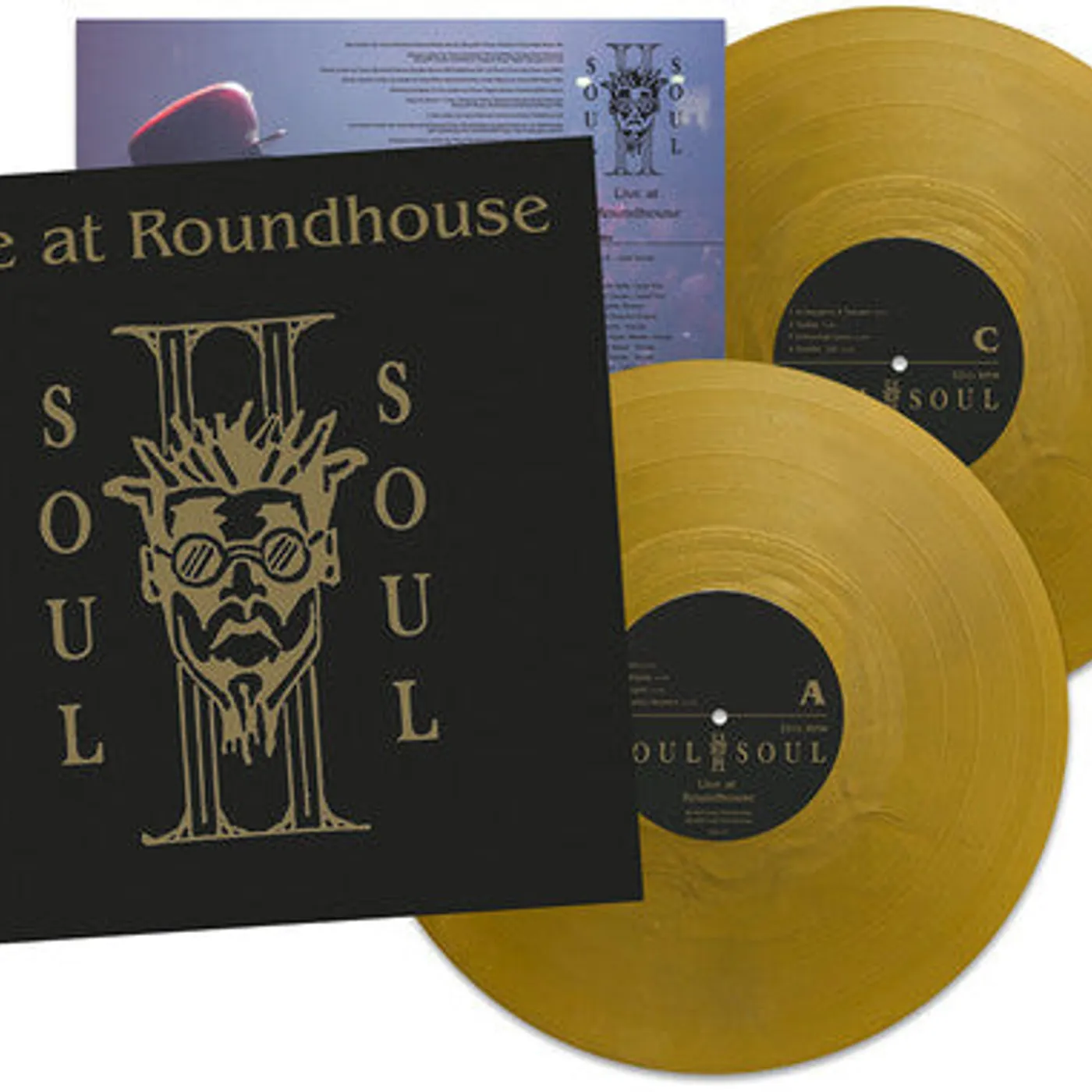 Soul Ii Soul LP Vinyl - Live At The Roundhouse (Coloured Vinyl) (Gol) (Ltd)
