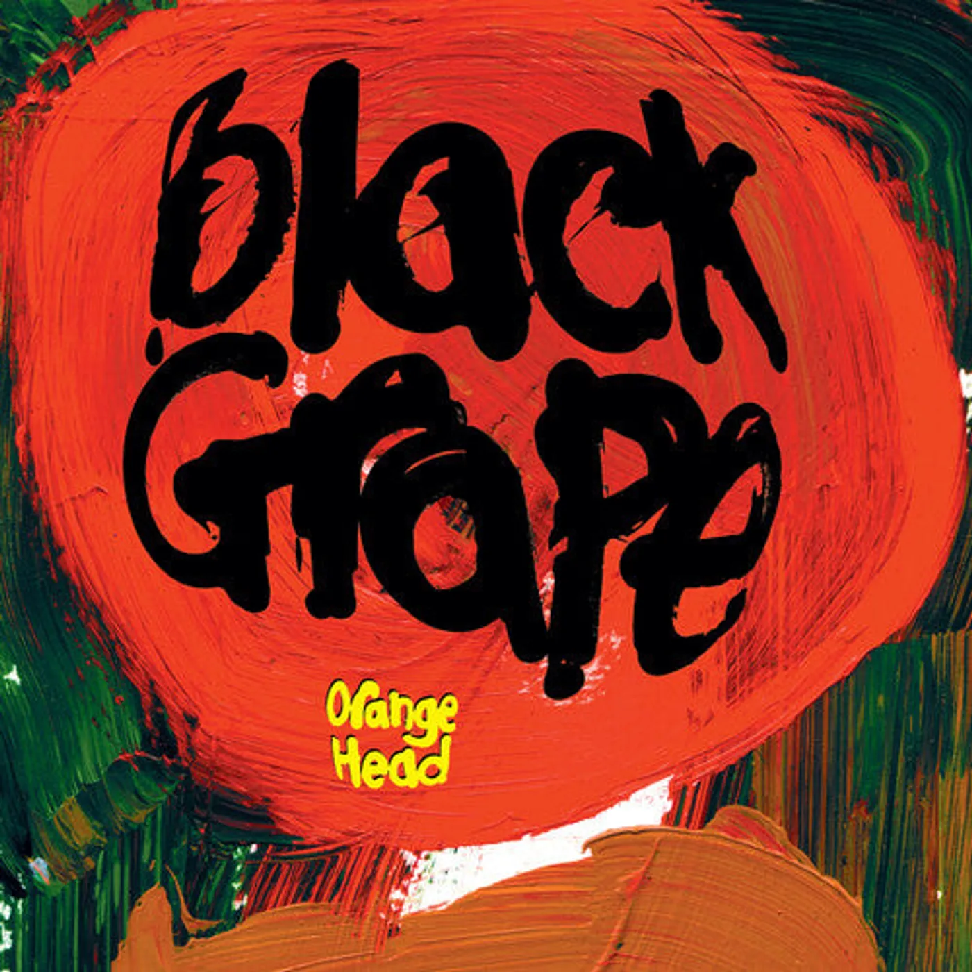 Black Grape LP Vinyl - Orange Head (Blk) (Coloured Vinyl) (Grn) (Ltd) (Uk)